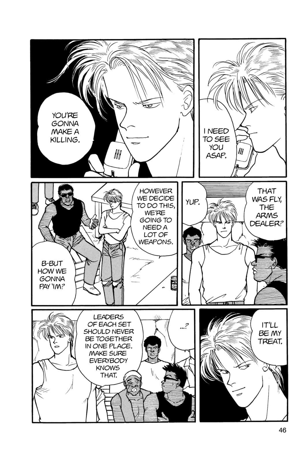 Banana Fish Chapter 16 image 042